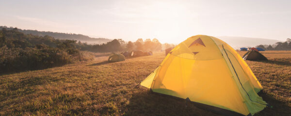 camping en tente équipée